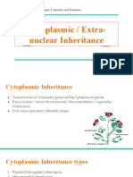Cytoplasmic Inheritance PPT For MSC