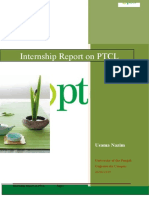 413622335 Internship Report Ptcl Marketing
