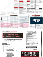 Guia de Estudio Derecho Constitucional. Resumen.