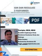 Materi - RakontekKesjaOr - 2019-Kebijakan K3 Fasyankes, Jawa Barat 2019