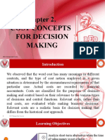 Module 2 Cost Concepts For Decision Making