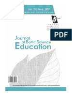 Journal of Baltic Science Education, Vol. 20, No. 4, 2021