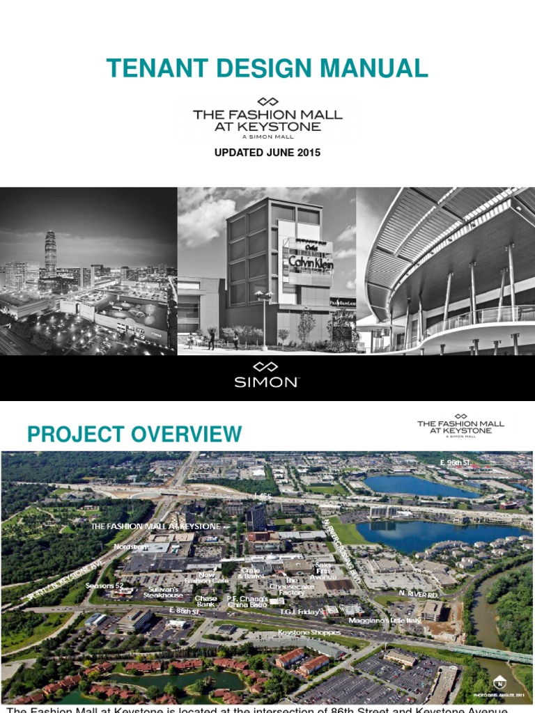Tenant Design Manual for Fashion Mall | PDF | Countertop | Duct (Flow)