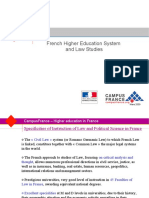 Campusfrance: French Higher Education System and Law Studies