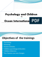 Psychology and Children Ocean International Shool Psychology and Children Ocean International Shool