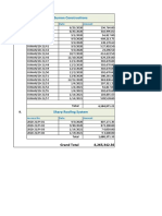 Suman Constructions Invoice Summary 2020-2021