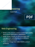 Web Engineering: Swati Patil