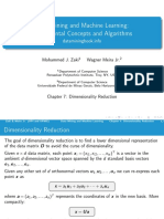 Chapter 7: Dimensionality Reduction