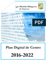 Plan Digital Colegio Medalla Milagrosa Zamora 2016-2022