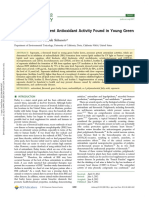 Flavonoids With Potent Antioxidant Activity Found in Young Green Barley Leaves