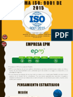 ISO 9001: Norma de calidad de EPM