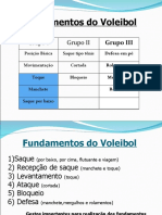 Fundamentos Grupo I Voleibol