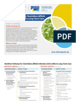 Nutrition Pathway For Clostridium Difficile Infection (CDI) Colitis in Long-Term Care