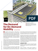 The Demand For On-Demand Mobility: by Richard Whittle