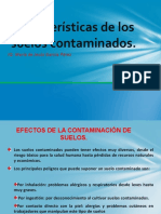 Características de Los Suelos Contaminados