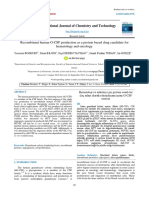 Recombinant Human G-CSF Production As A Protein Based Drug Candidate For Hematology and Oncology