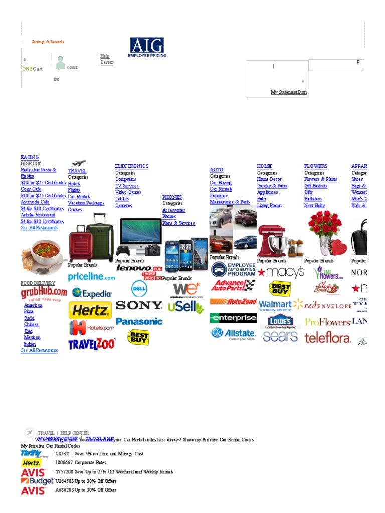 Aig alumni discount program hertz cdp codes try 1806667 pdf restaurants