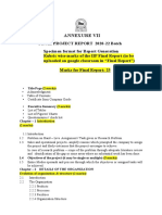 Rubrics For Iip Final Report 20-22