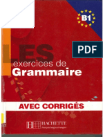 Les 500 Exercices de Grammaire B1