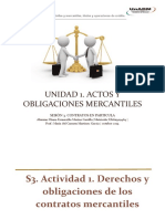 S3. Actividad 1. Derechos y Obligaciones de Los Contratos Mercantiles