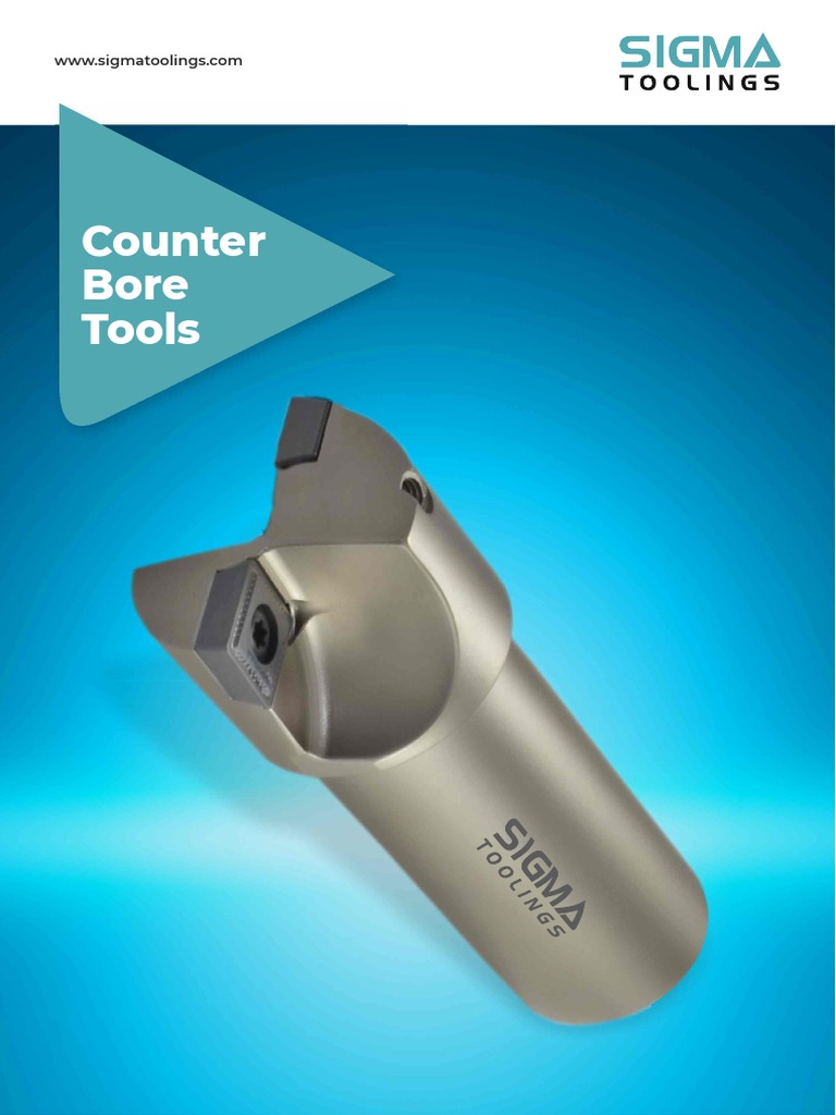 Counter Bore Tools Sigma Toolings, Fine Boring Tools, Cutting Tools