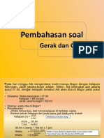 Gerak dan Gaya - Pembahasan Soal Fisika tentang Gerak dan Gaya