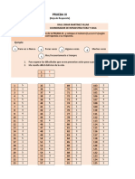 Prueba Iii - Hoja de Respuesta