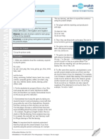 Title Card Game: Present Simple: TG or Worksheet Teacher'S Notes