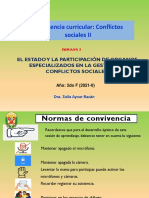 Estado y gestión de conflictos sociales