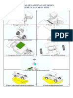 3 Contoh Manual Pemasangan Kit Model Kereta Kawalan Jauh RBT Thn5