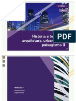 U1S3 - AVA Slide WebAula - História e Teoria Da Arquitetura, Urbanismo e Paisagismo II