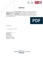 Certificacion Laboral Andres Cervantes