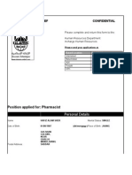 Islamic Relief - Application - Form