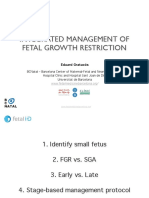 Integrated Management of Fetal Growth Restriction