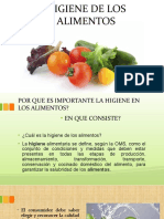 Higiene de Los Alimentos