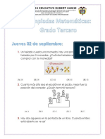 Olimpiadas Matemáticas-3er Grado