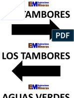 Señaletica Direccion Los Tambores