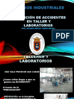 Prevención de Accidente en Taller y Lab. Dpto. Mecánica