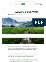 What Exactly Is Your Shell PATH - I Was Recently Attempting To Explain To - by Jalen Davenport - Medium
