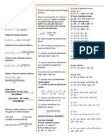 Tüm Matematik Formülleri