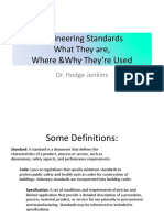 Describing Standards and Regulations