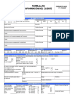 F-M-23 Formulario Informacion Cliente