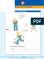 Konjugation Im Präsens: Personalpronomen Und Verbendungen