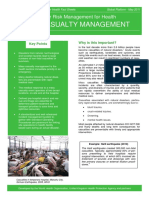 DRM Fact Sheet Mass Casualty Management