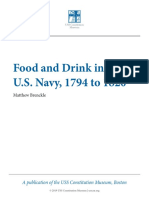 Food and Drink in The US Navy