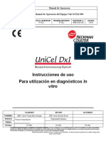 Unicel DxI Instrucciones de Uso