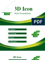 3D Icon Style Presentation