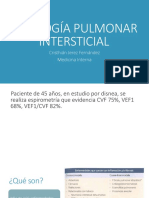 UPV Medicina Interna 1 Caso 06 - Patología pulmonar intersticial