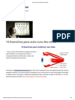 10 Exercícios para Auto Cura Dos Olhos