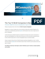 Top 10 MLM Companies in BD